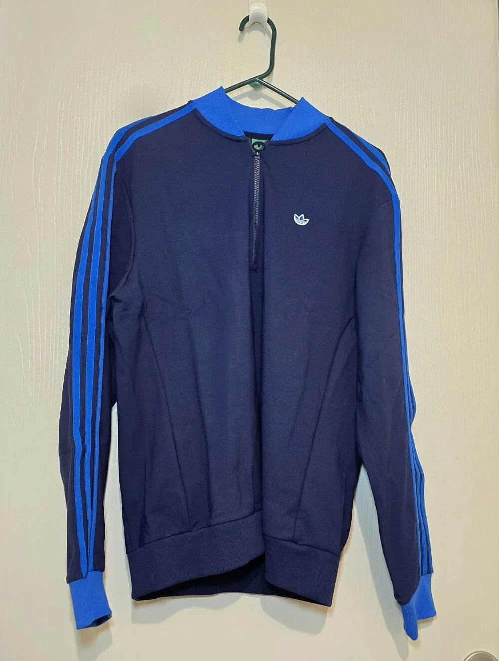 Adidas Originals F 3 Str 1/4 Zip Pull Over Night Indigo BNWT Size S JP0938